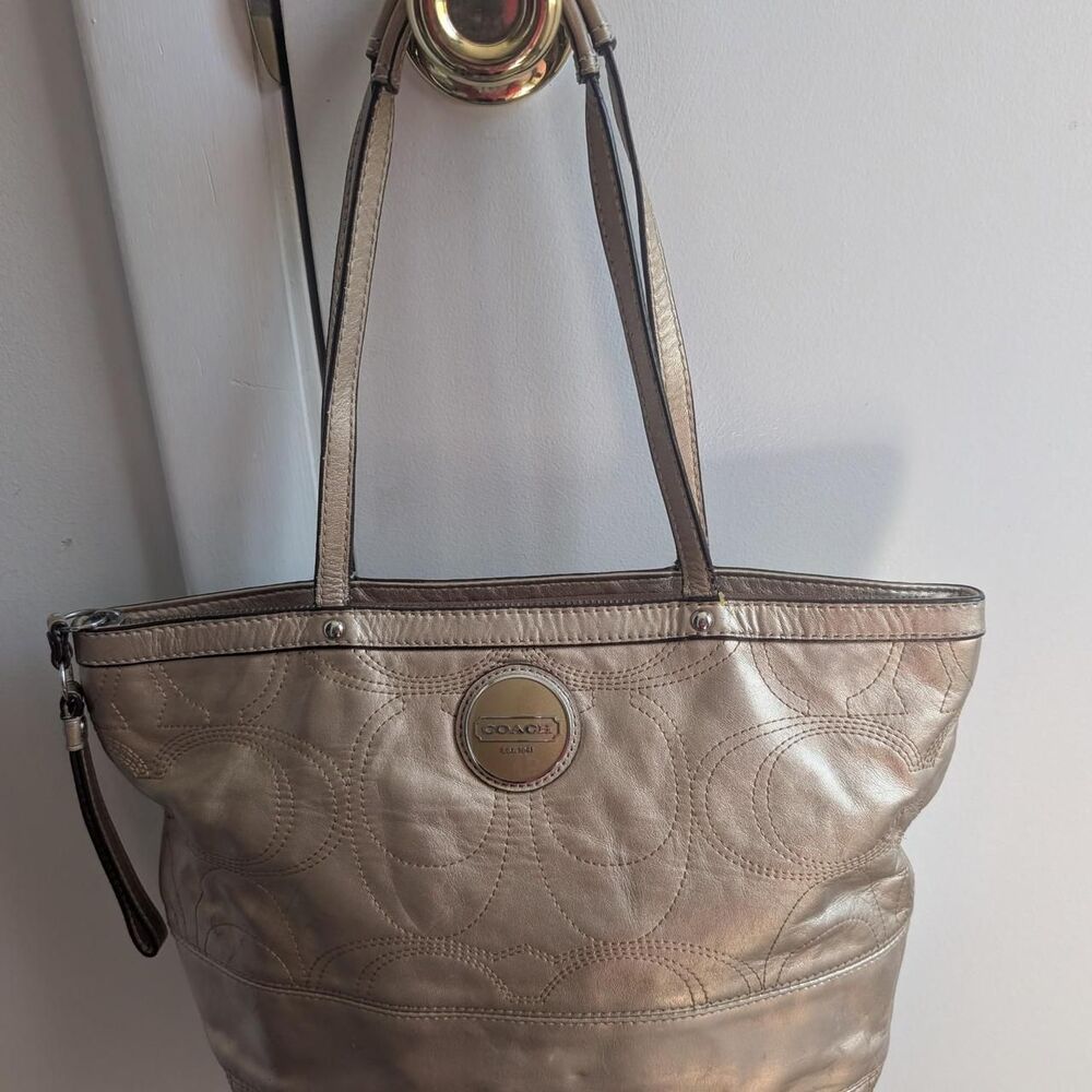 Coach Women's Gold Bag